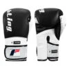 Fighting Sports S2 GEL Power Bag Gloves – Black/White Leather with Dura-Gleam Inserts