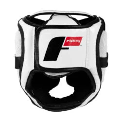 Fighting S2 GEL Power Full Training Headgear -Title Boxing Store fspghgf bk wh 4 2