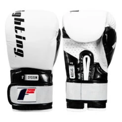 Fighting S2 GEL Power Training Gloves 21 Fighting S2 GEL Power Training Gloves -Title Boxing Store fspgtg wh bk 0001