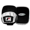 Fighting Leather Speed Punch Mitts – Compact Genuine Leather Coaching Pads with Mesh Finger Cover