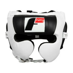 Fighting Tri-Tech Training Headgear -Title Boxing Store fspthg wh bk 2