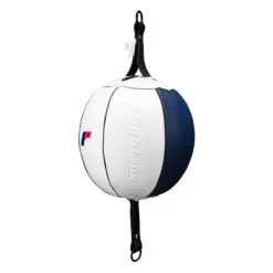 Fighting Force Leather Double End Bag -Title Boxing Store ftgdeb wh bl 2