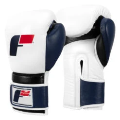 Fighting Force Training Gloves -Title Boxing Store ftgftg wh bl bk 2 1
