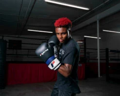 Fighting Ferocity Leather Training Gloves 22 Fighting Ferocity Leather Training Gloves -Title Boxing Store ftgtg bk 2 1