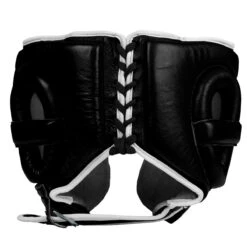 TITLE Boxing Leather Sparring Headgear -Title Boxing Store fthg bk 4