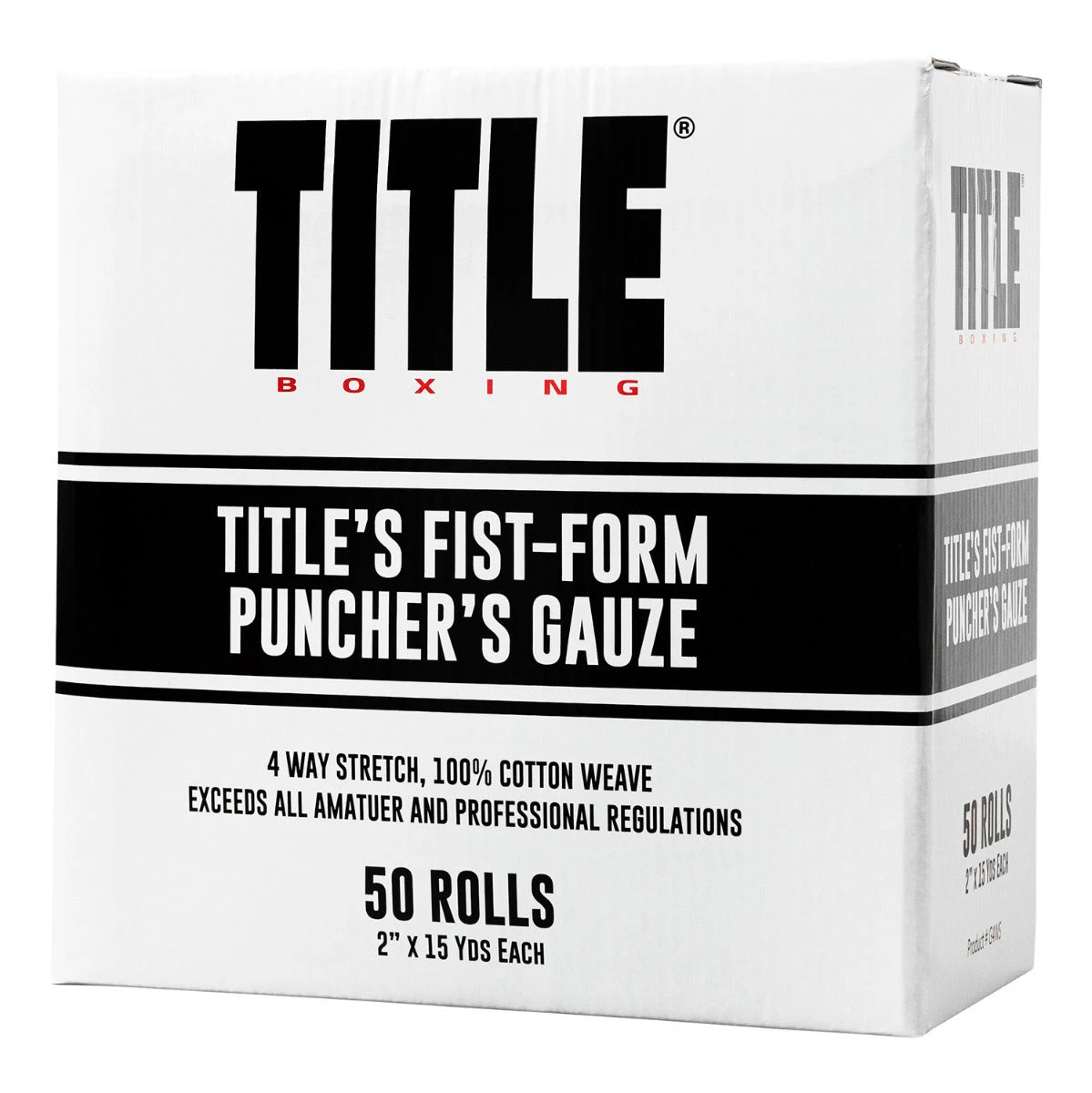TITLE Boxing Fist-Form Puncher’s Gauze - 2” x 15 Yard Premium Cotton Hand Wraps 1 TITLE Boxing Fist-Form Puncher’s Gauze - 2” x 15 Yard Premium Cotton Hand Wraps