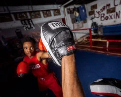 TITLE Boxing Gel Blockade Punch Mitts 17 TITLE Boxing Gel Blockade Punch Mitts -Title Boxing Store gcpmc2 bk rd wh 1 2 1 1