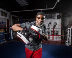 TITLE Boxing Gel Blockade Punch Mitts 13 TITLE Boxing Gel Blockade Punch Mitts -Title Boxing Store gcpmc2 bk rd wh 1 6 1 1