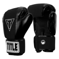 TITLE Boxing Gel Washable Fitness Boxing Gloves 3.0 -Title Boxing Store gfwg3 bk bk 02