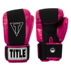 TITLE Boxing Gel Washable Fitness Boxing Gloves 3.0 -Title Boxing Store gfwg3 bk hpk 01 2