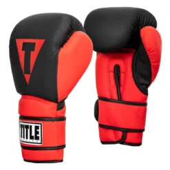 TITLE Boxing Guts And Glory Bag Gloves -Title Boxing Store ggbg bk rd 0002