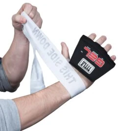 TITLE Boxing Black Neoprene Gel Enforced Lining – Iron Fist Guard Hand Protection -Title Boxing Store gifg 1