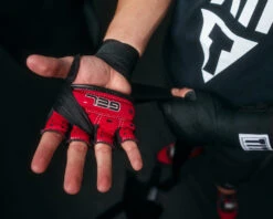 TITLE Boxing Gel Iron Fist Slip-On Knuckle Shields 2.0 -Title Boxing Store gifsks2 bk rd 4 1