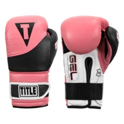 TITLE Boxing Gel Suspense Training Gloves -Title Boxing Store gstge pk bk 01