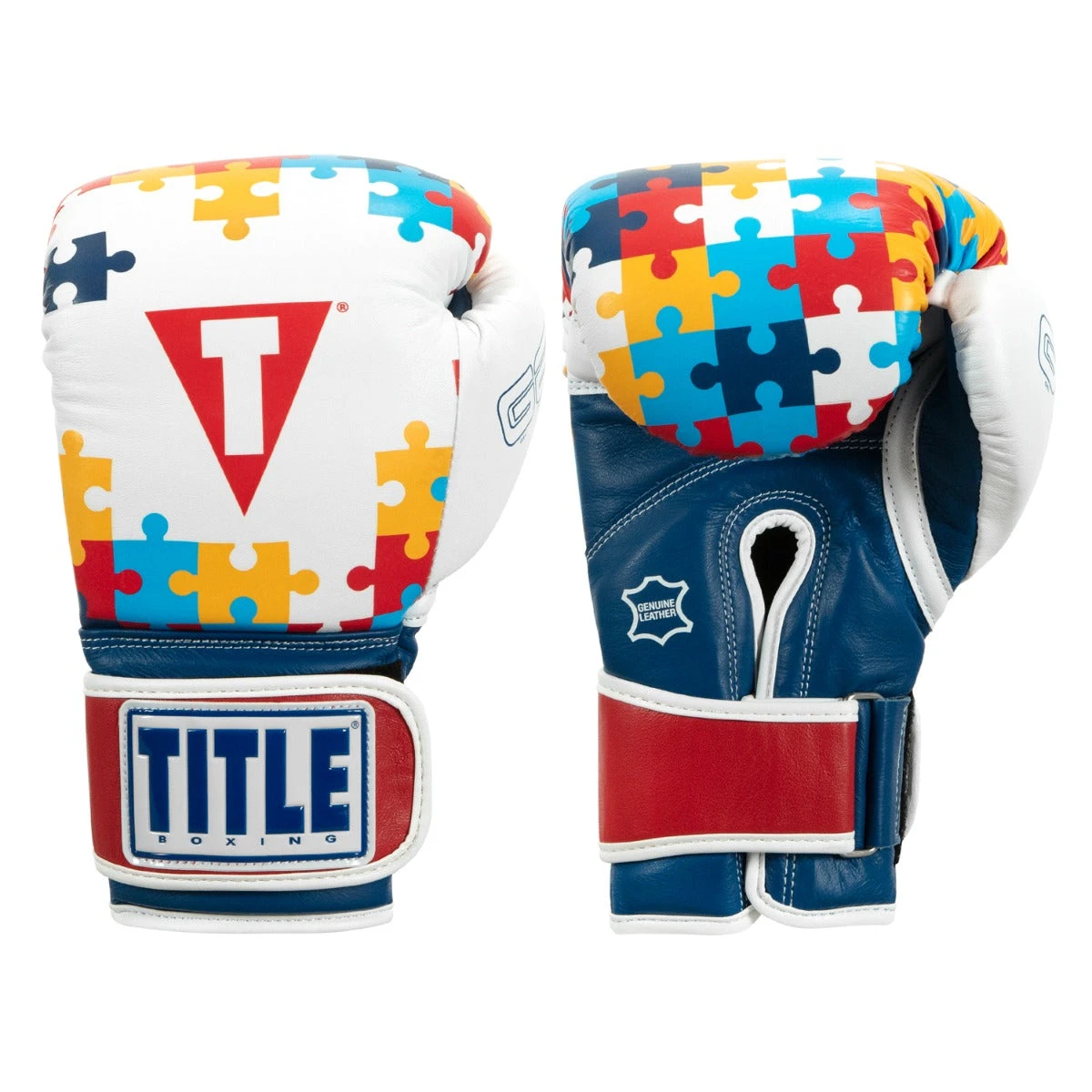TITLE Boxing Gel World V2T Limited Edition Autism Awareness Bag Gloves 1 TITLE Boxing Gel World V2T Limited Edition Autism Awareness Bag Gloves
