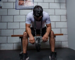 TITLE Boxing Nylon 2.0 Head Harness – Padded Neoprene Neck Strengthener with Steel Chains -Title Boxing Store hhns2 1