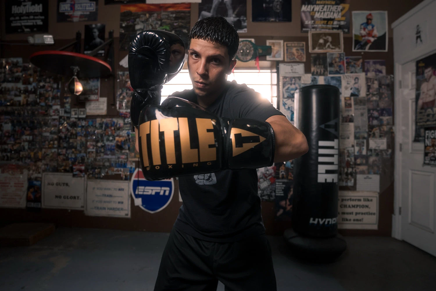 TITLE Boxing Inferno Intensity Lace Training Gloves 3 TITLE Boxing Inferno Intensity Lace Training Gloves - Image 3