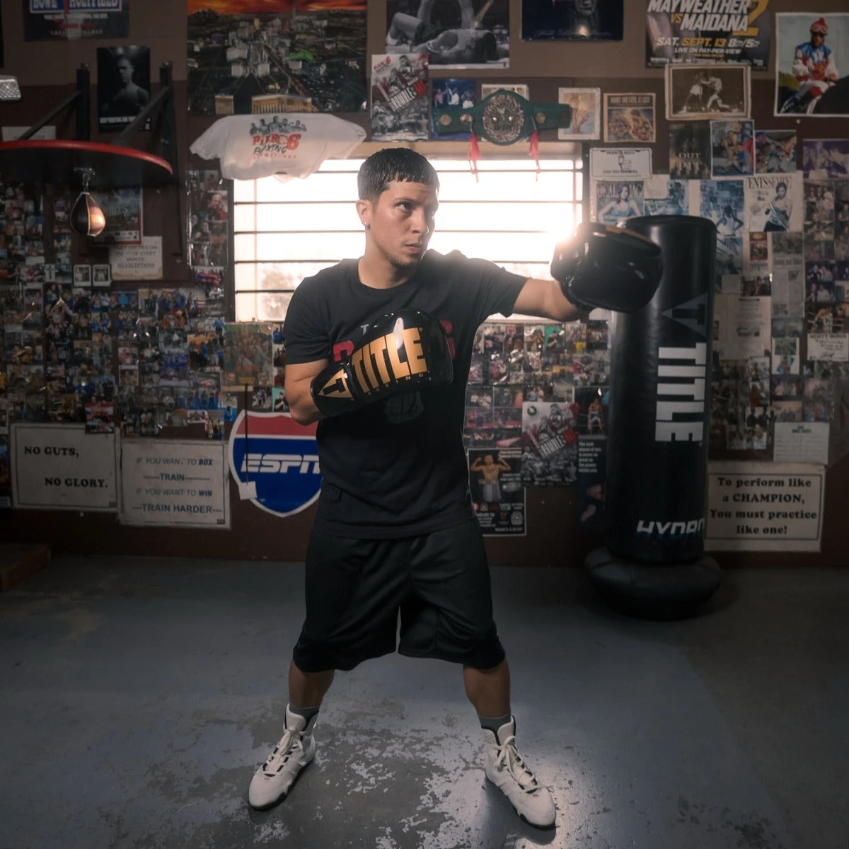 TITLE Boxing Inferno Intensity Lace Training Gloves 7 TITLE Boxing Inferno Intensity Lace Training Gloves - Image 7