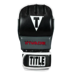 TITLE Boxing Invade Wrist Wrap Heavy Bag Gloves 2.0 -Title Boxing Store iwhbg2 bk wh 3 1