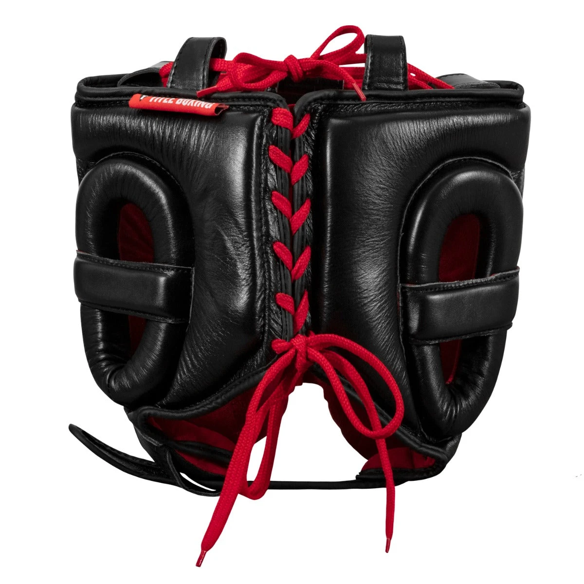 TITLE Boxing Ko-Vert White Genuine Leather Headgear β Full-Face Sparring Gear with Nose Bridge 5 TITLE Boxing Ko-Vert White Genuine Leather Headgear β Full-Face Sparring Gear with Nose Bridge - Image 5