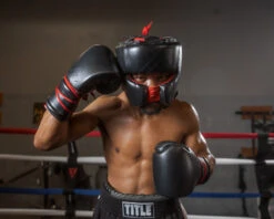 TITLE Boxing Ko-Vert White Genuine Leather Headgear β Full-Face Sparring Gear with Nose Bridge 16 TITLE Boxing Ko-Vert White Genuine Leather Headgear β Full-Face Sparring Gear with Nose Bridge -Title Boxing Store kovhg bk 2 2