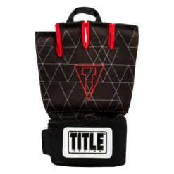 TITLE Boxing Defender Sublimated Glove Wraps -Title Boxing Store ksgw bk rd 3 1