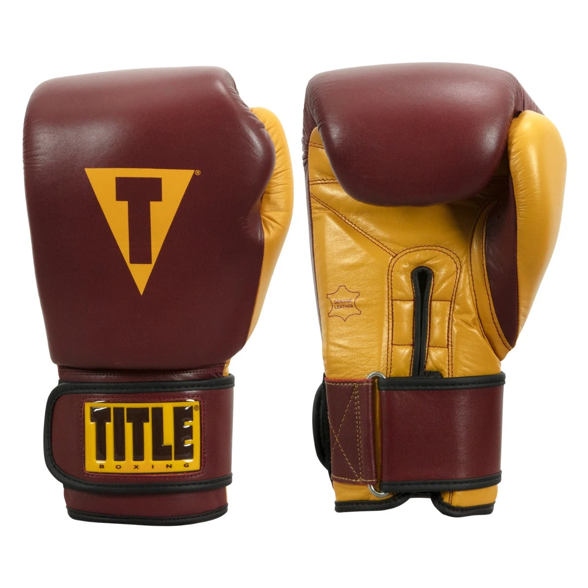 TITLE Boxing Supreme Leather Bag Gloves 1 TITLE Boxing Supreme Leather Bag Gloves