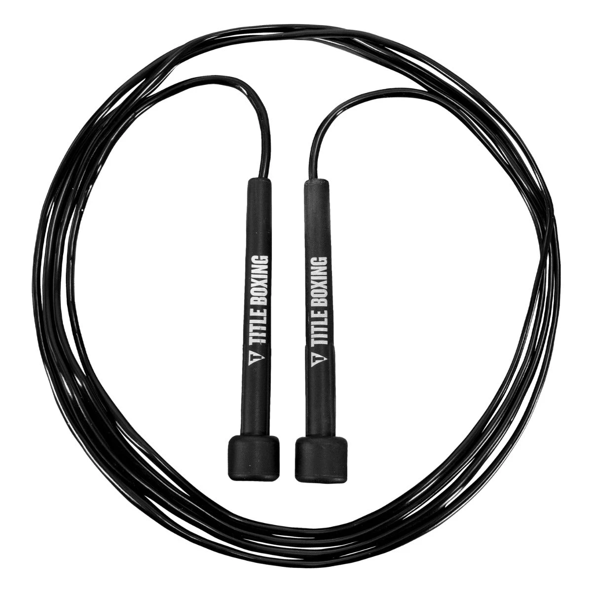TITLE Boxing Licorice Speed Rope 2.0 - Black Lightweight Nylon Speed Jump Rope 1 TITLE Boxing Licorice Speed Rope 2.0 - Black Lightweight Nylon Speed Jump Rope