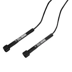 TITLE Boxing Licorice Speed Rope 2.0 - Black Lightweight Nylon Speed Jump Rope 6 TITLE Boxing Licorice Speed Rope 2.0 - Black Lightweight Nylon Speed Jump Rope -Title Boxing Store ljrp2 2 1