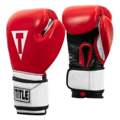 TITLE Boxing Premium Leather Performance Training Gloves 16 TITLE Boxing Premium Leather Performance Training Gloves -Title Boxing Store lptg rd wh bk 002