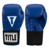TITLE Boxing Masters USA Boxing Red 16 oz Competition Gloves - Elastic Hook-and-Loop Leather