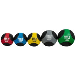TITLE Boxing Rubber Medicine Balls 39 TITLE Boxing Rubber Medicine Balls -Title Boxing Store mbr2 group 01