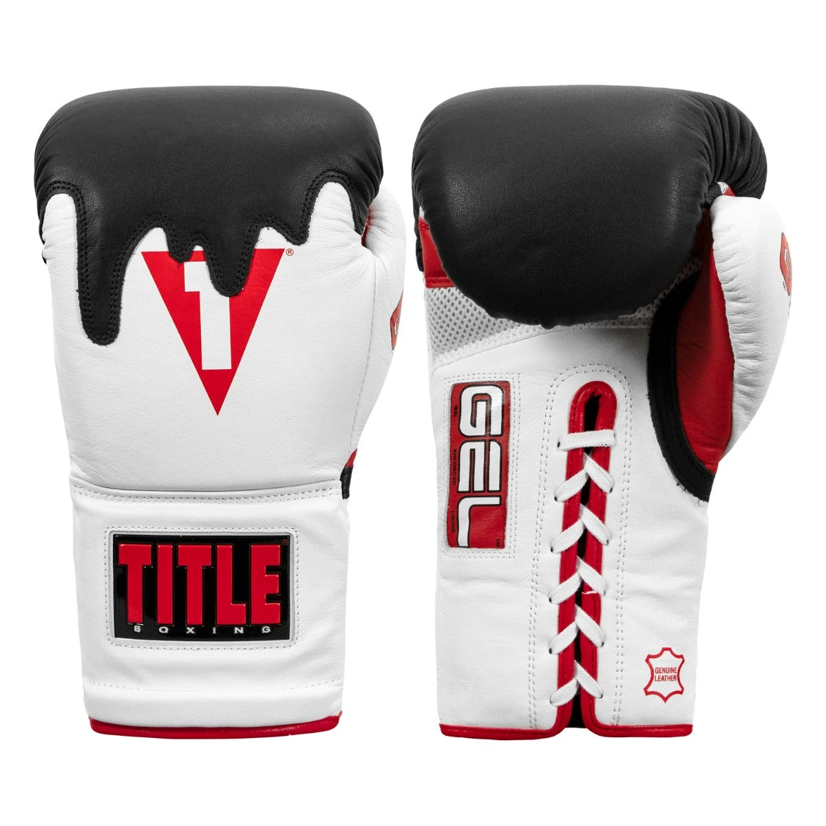 TITLE Boxing Gel Lava Leather Series Sparring Gloves 1 TITLE Boxing Gel Lava Leather Series Sparring Gloves