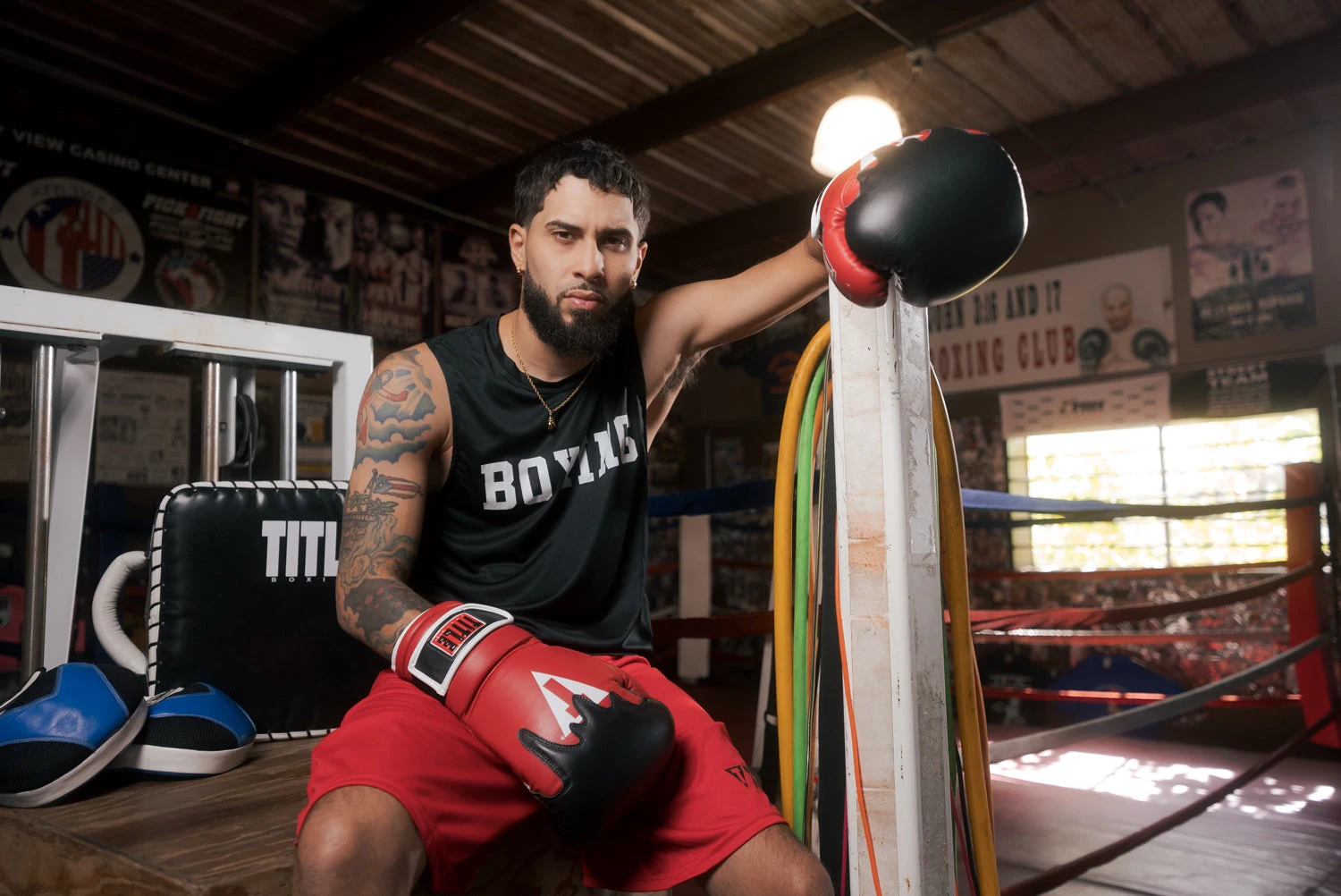 TITLE Boxing Gel Lava Leather Sparring Gloves β Genuine Leather Impact Training Gloves 2 TITLE Boxing Gel Lava Leather Sparring Gloves β Genuine Leather Impact Training Gloves - Image 2