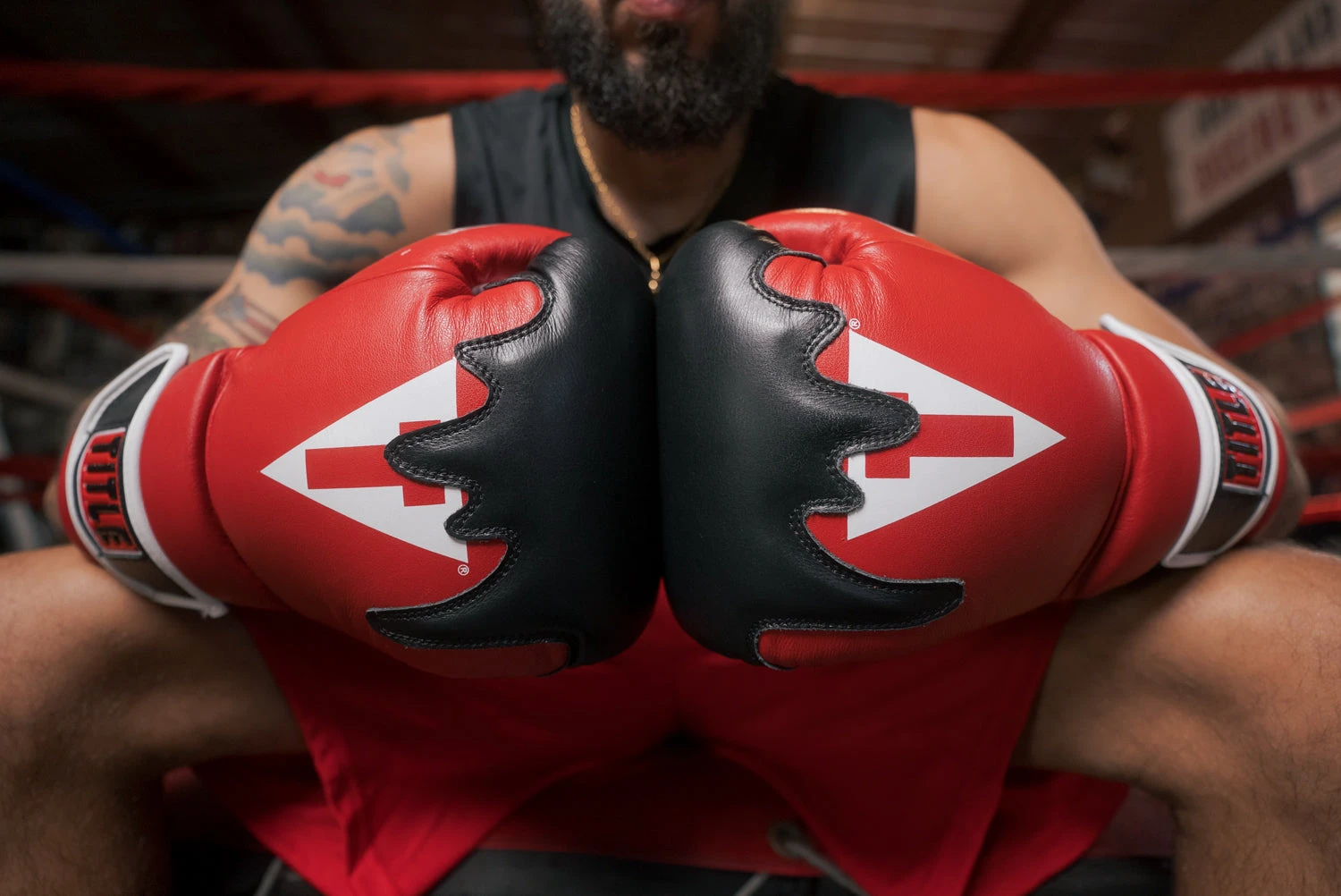 TITLE Boxing Gel Lava Leather Sparring Gloves β Genuine Leather Impact Training Gloves 9 TITLE Boxing Gel Lava Leather Sparring Gloves β Genuine Leather Impact Training Gloves - Image 9