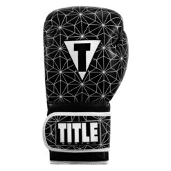 TITLE Boxing Spark Training Bag Gloves – White/Pink/Silver Synthetic Leather -Title Boxing Store oaspbg bk wh 3 1