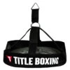 TITLE Boxing Open-Face Bag Floor Anchor - Heavy Duty Rip-Stop Nylon Portable Base
