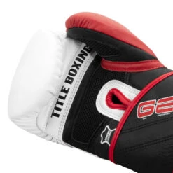 TITLE Boxing Gel Professional Series Training Gloves -Title Boxing Store pgstg wh bk 05