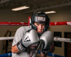 TITLE Platinum Premier Full Training Headgear 2.0 -Title Boxing Store phgf2 bk sv 2