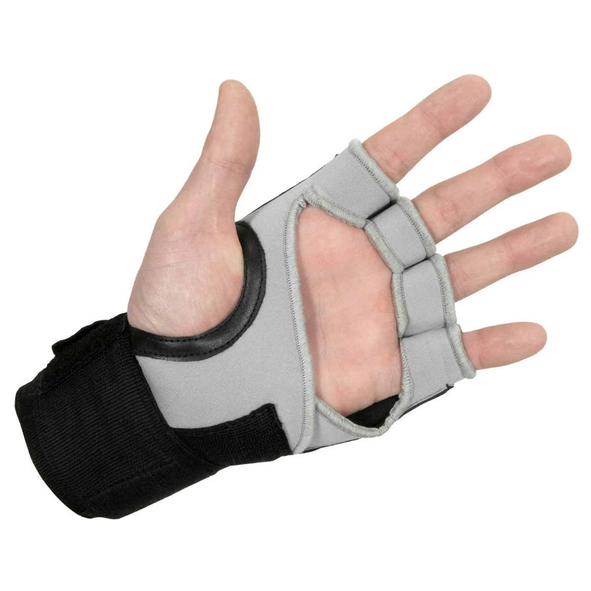 TITLE Boxing Platinum Prime Gel Fist Wraps 2.0 β Black/Silver Impact Gel Padded Hand Wraps 3 TITLE Boxing Platinum Prime Gel Fist Wraps 2.0 β Black/Silver Impact Gel Padded Hand Wraps - Image 3