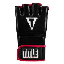 TITLE MMA Perform Hybrid Sparring Gloves 2.0 -Title Boxing Store phsg2 bk rd 3 1