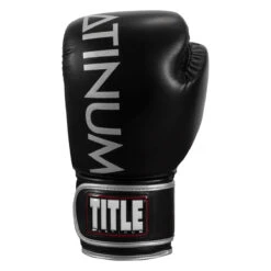 TITLE Platinum Prolific Boxing Bag Gloves -Title Boxing Store plbg bk sv 3 1