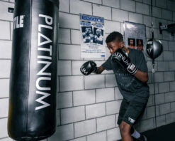 TITLE Platinum Prolific Boxing Bag Gloves -Title Boxing Store plbg bk sv 3 1