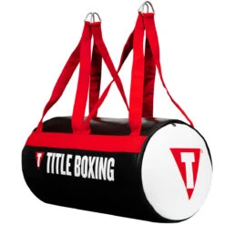TITLE Boxing Premier Leather Horizontal Uppercut Bag - Professional 60lb Heavy Bag -Title Boxing Store pluhb 2