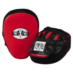 Pro Mex Pantera Curved Punch Mitts 3.0 8 Pro Mex Pantera Curved Punch Mitts 3.0 -Title Boxing Store pmpmc3 bk rd 3