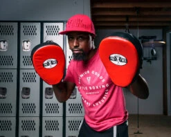 Pro Mex Pantera Curved Punch Mitts 3.0 9 Pro Mex Pantera Curved Punch Mitts 3.0 -Title Boxing Store pmpmc3 bk rd 1