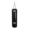 Pro Mex Power 100 Lbs Black - Mexican Style Engineered Leather Heavy Bag