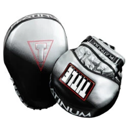 TITLE Platinum Proclaim Power Punch Mitts 10 TITLE Platinum Proclaim Power Punch Mitts -Title Boxing Store pprpm bk sv 4