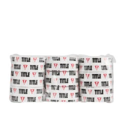 TITLE Boxing Premier Tape – White Water-Repellent Cotton Blend Athletic Hand Wrap Tape -Title Boxing Store prbxt 1 04