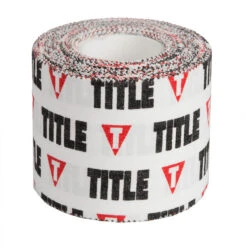 TITLE Boxing Premier Tape – White Water-Repellent Cotton Blend Athletic Hand Wrap Tape -Title Boxing Store prbxt 3 01